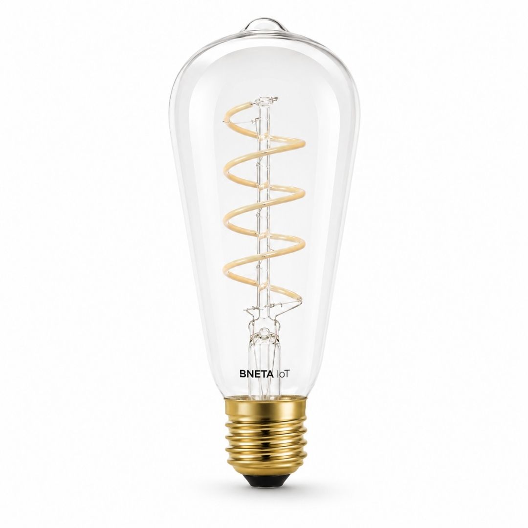 BNETA - IoT Smart WiFi LED Filament Bulb - ST64-FC