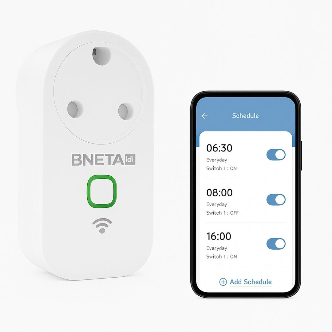 BNETA - IoT Smart WiFi Plug with Power Meter
