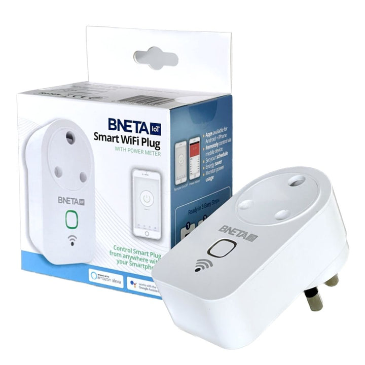 BNETA - IoT Smart WiFi Plug with Power Meter