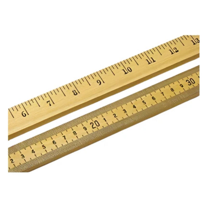 Hat Ruler Stick Rulers - Wooden Meter Stick – Ahmeds Textiles