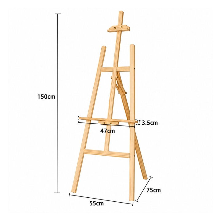 Wooden Easle Stand - A Frame - 150cm
