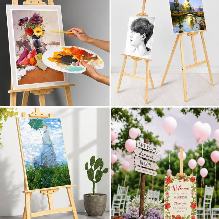 Wooden Easle Stand - A Frame - 150cm