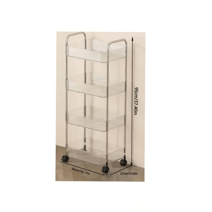 Acrylic Shelf - Vanity Trolley