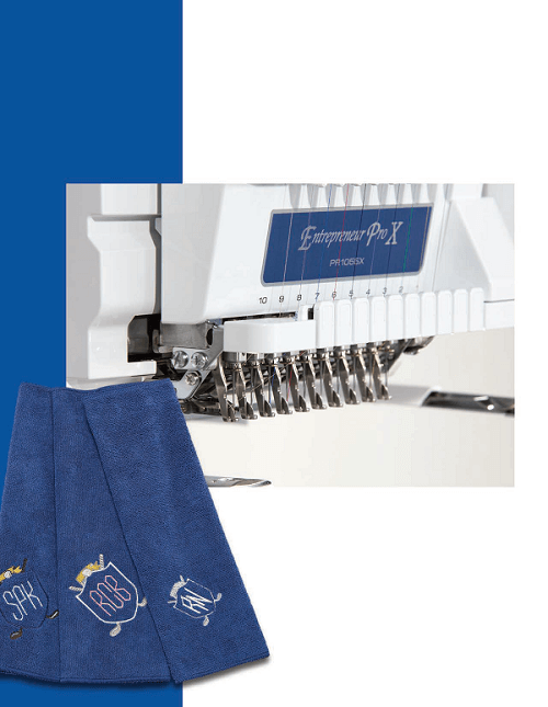 Brother PR1055X - Embroidery Machine - Professional