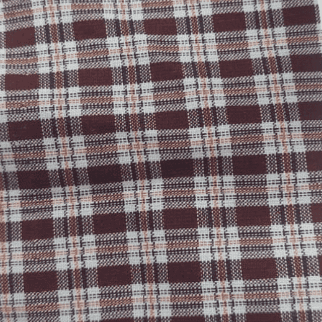 Haircord - School Check Fabric - 150cm