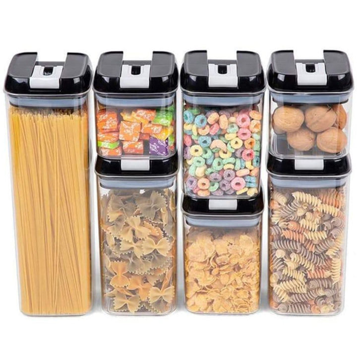 Canister Sets- 7 Pieces Air Tight Food Storage Containers