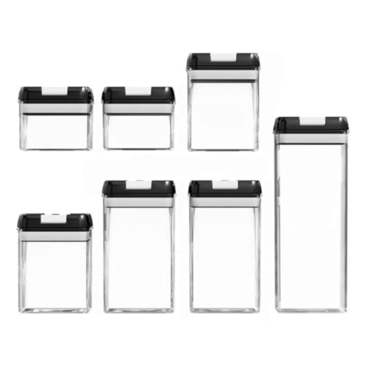 Canister Sets- 7 Pieces Air Tight Food Storage Containers