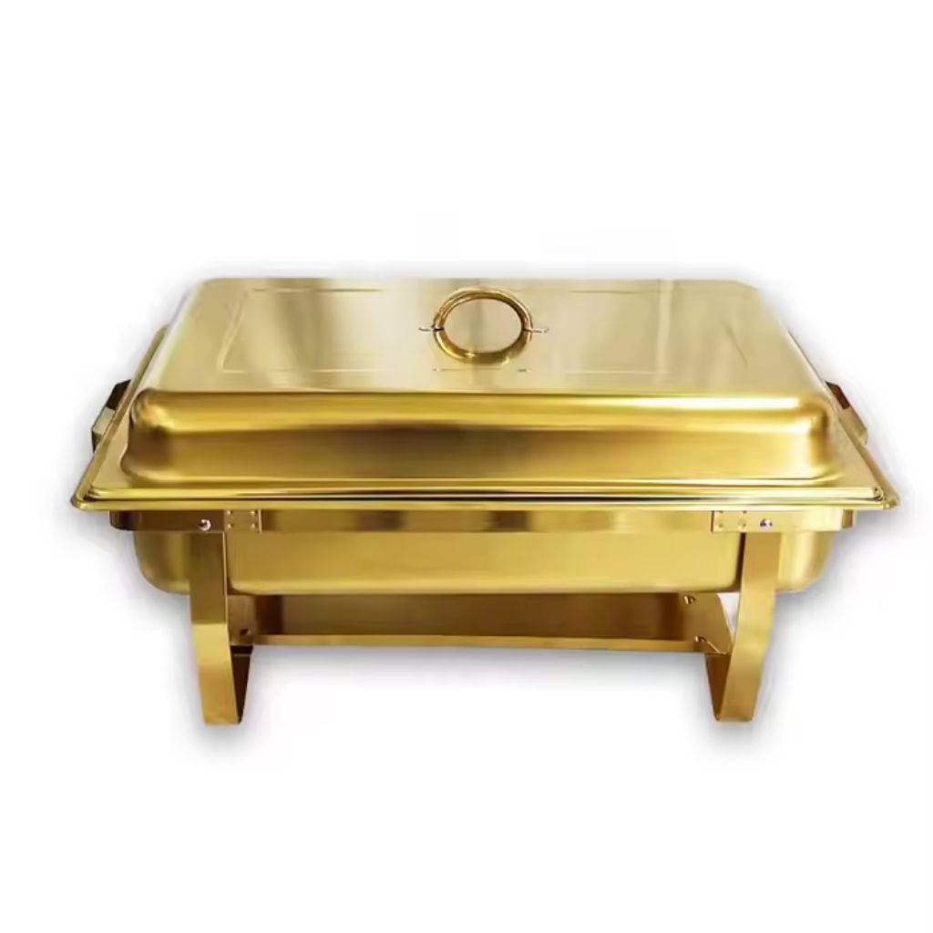 Chafing Dish - Gold Rectangle – Ahmeds Textiles