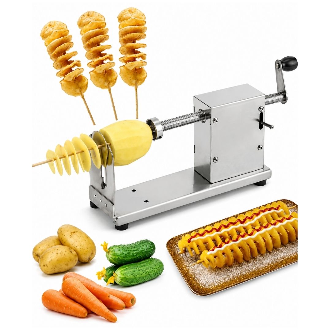 Potato Slicer - Spiral - Stainless Steel