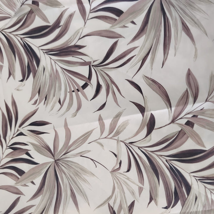 Curtain Fabric - Palm leaf