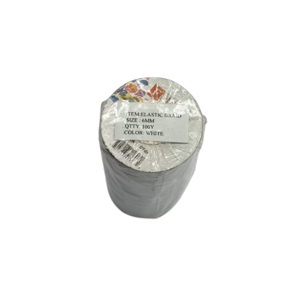 Elastic - 6mm - 100yard Rolls