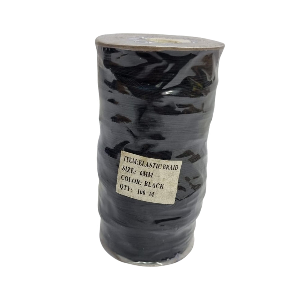Elastic - 6mm - 100yard Rolls