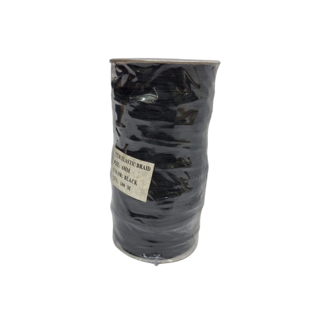 Elastic - 6mm - 100yard Rolls