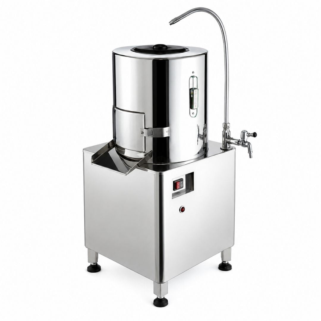 Electric Potato Peeler Machine - Stainless Steel