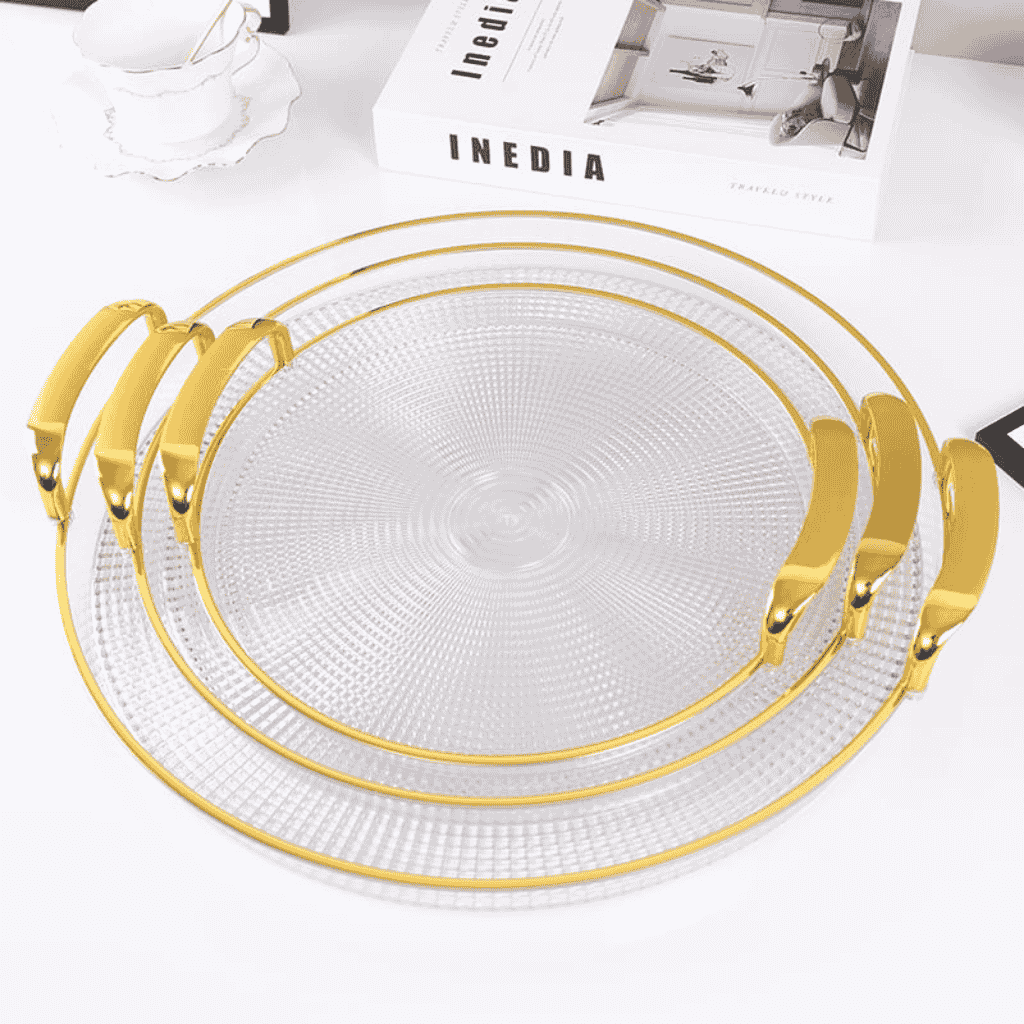 Serving Tray - Ellipse Round - 3PC