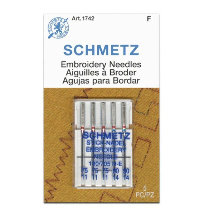 Schmetz - Domestic Needles Embroidery