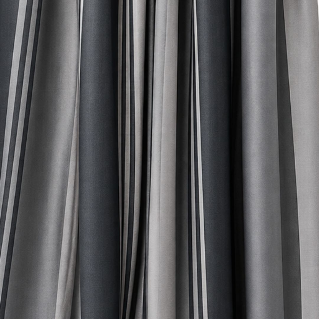 Faux Linen Taped - Ready Made Curtain