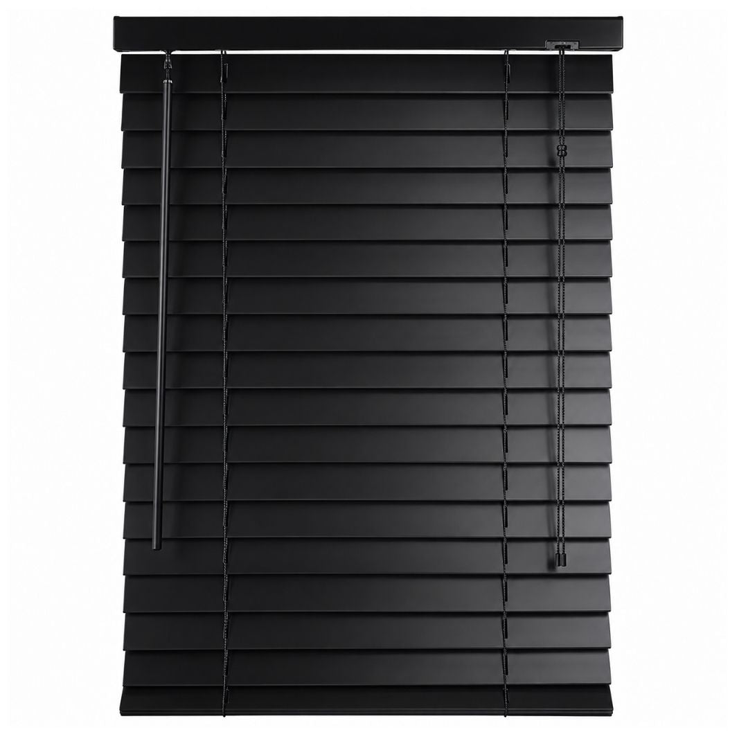 Faux Wood Blinds - Ready Made - 50mm