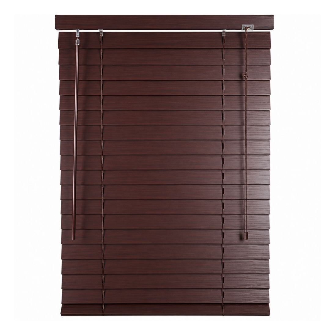 Faux Wood Blinds - Ready Made - 50mm