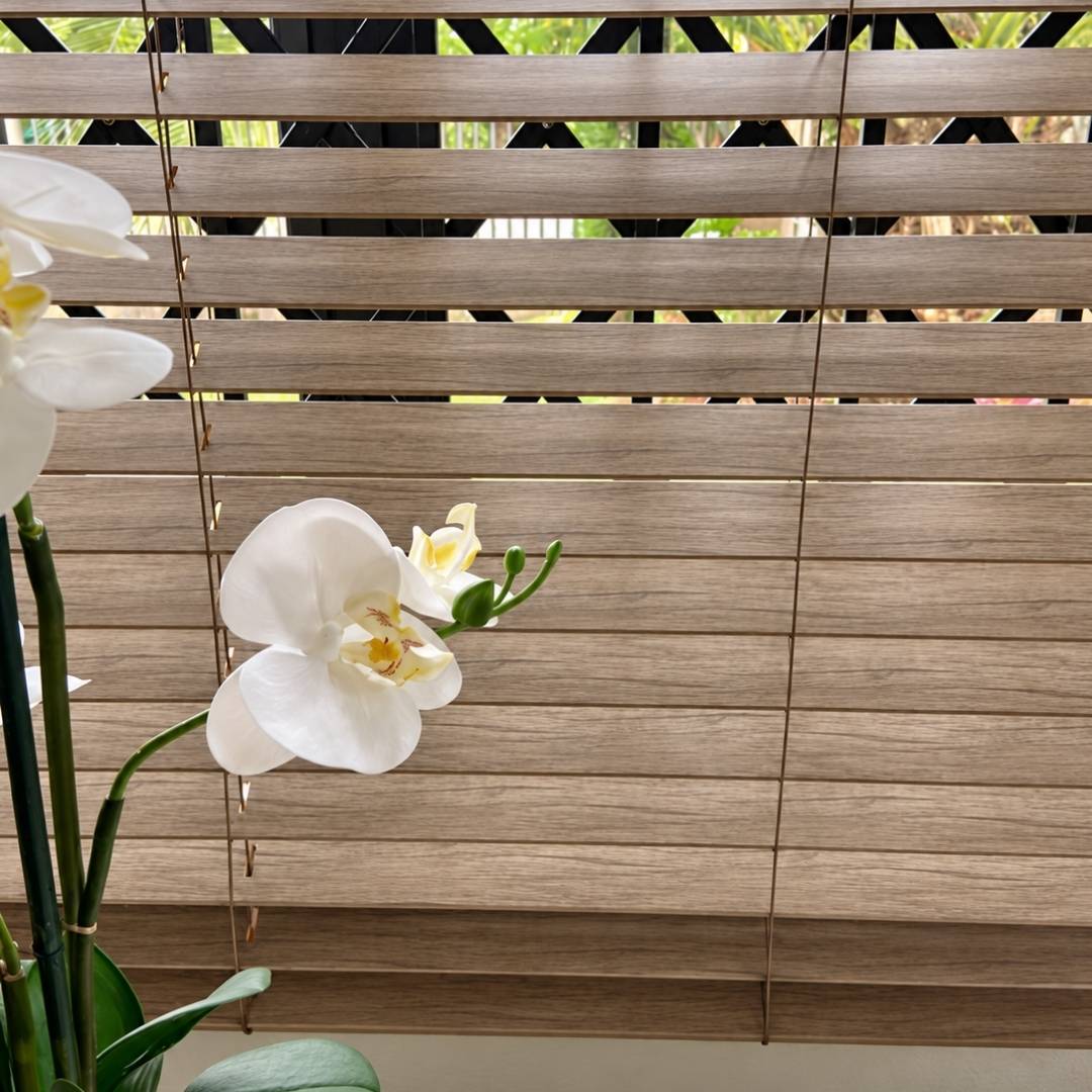 Faux Wood Blinds - Ready Made - 50mm