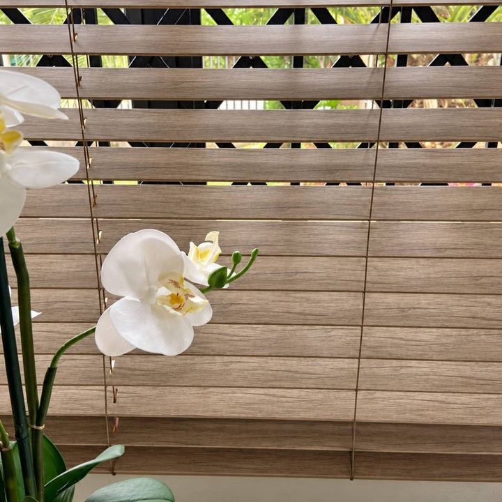 Faux Wood Blinds - Ready Made - 50mm