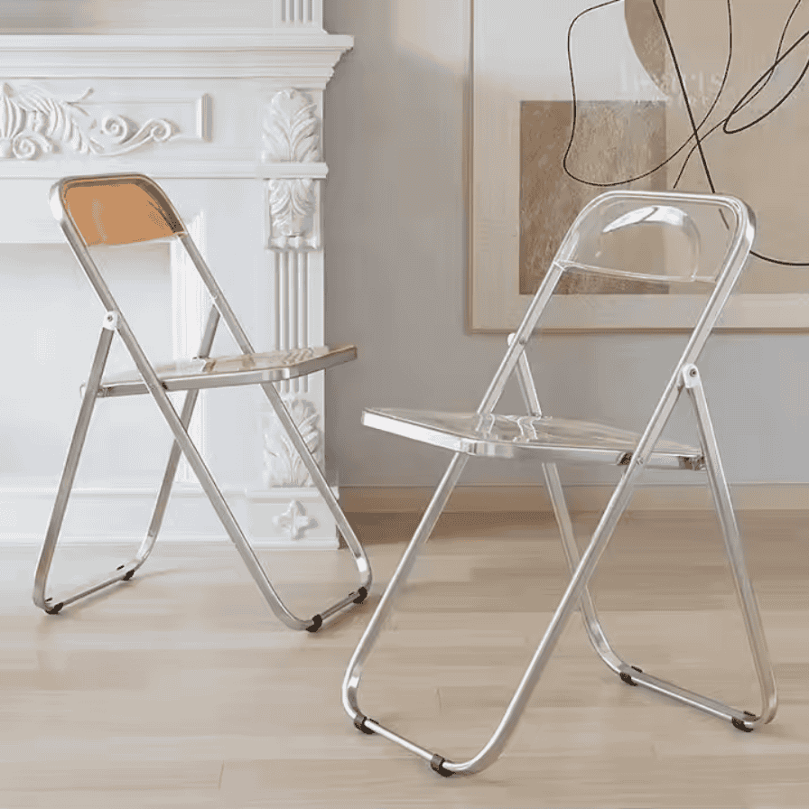 Norma Transparent  Folding Chair