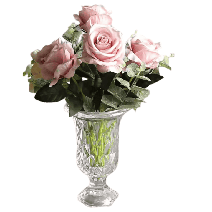 Elegant Glass Vase – Tulip 18cm