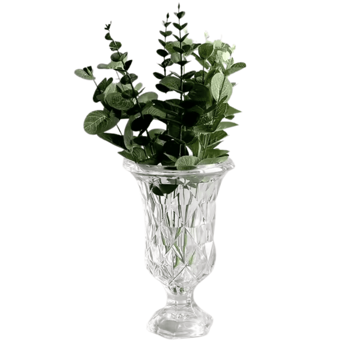 Elegant Glass Vase – Tulip 18cm