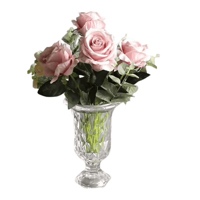 Elegant Glass Vase – Tulip 18cm