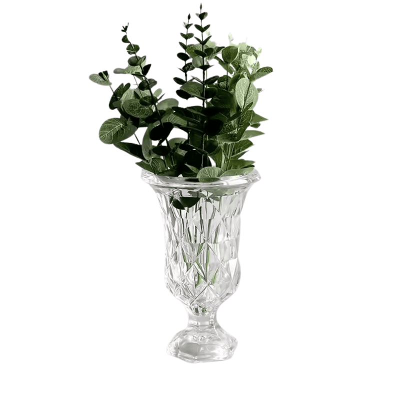 Elegant Glass Vase – Tulip 18cm