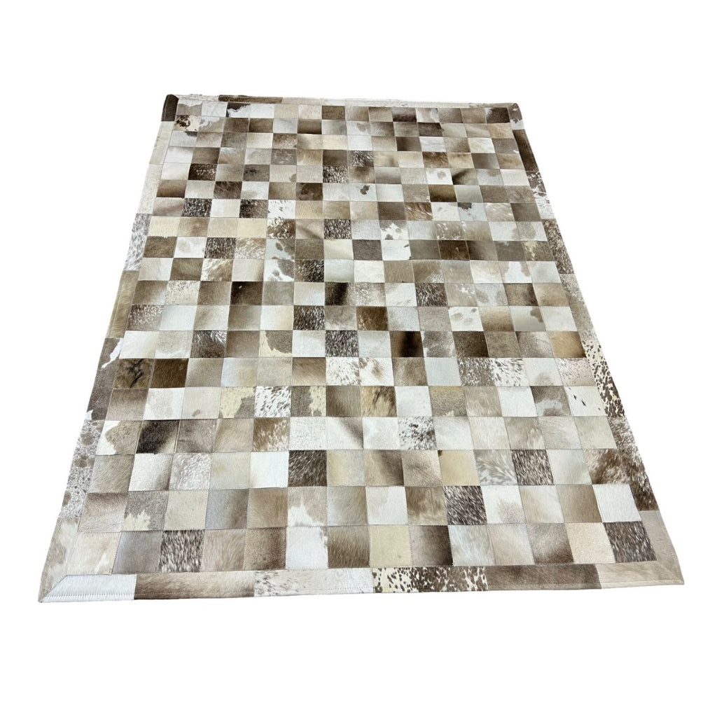 Rugs - Hide Leather Patchwork Carpet