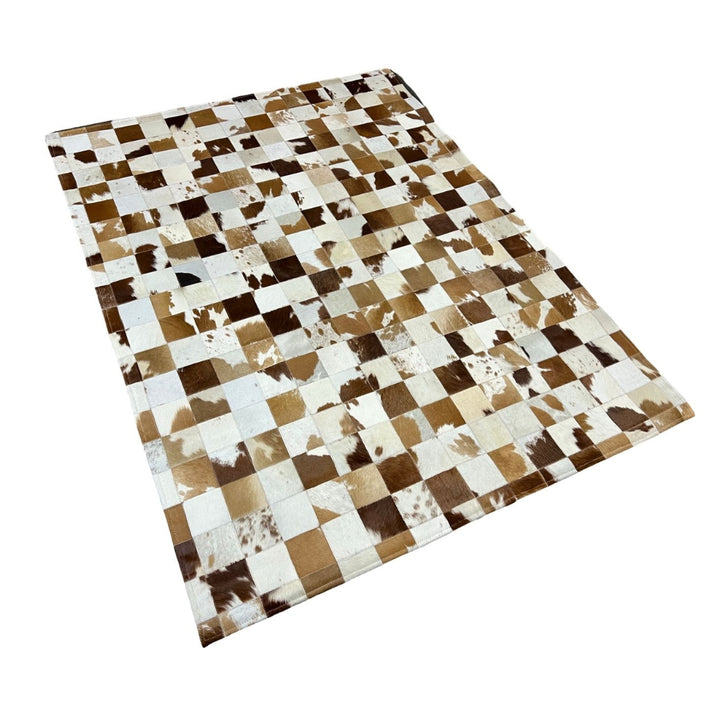 Rugs - Hide Leather Patchwork Carpet