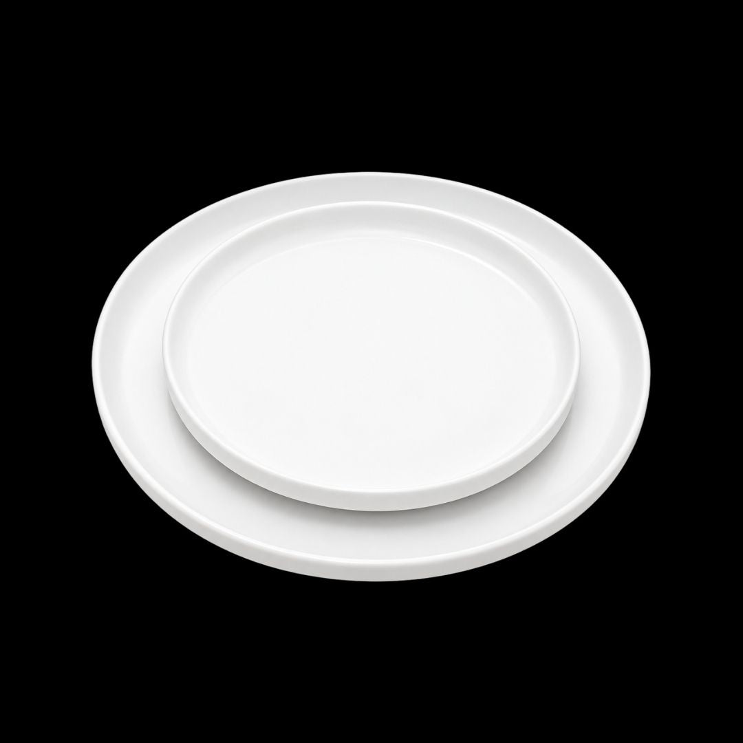 Dinnerware - Round Flat with Lip 6-106