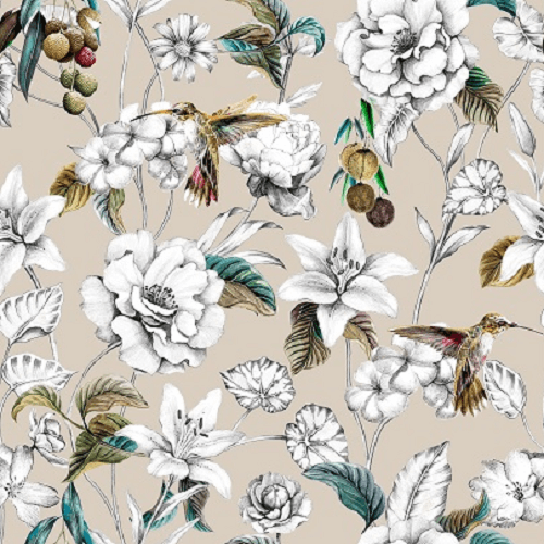 Curtain Fabric - Litchi Orchard