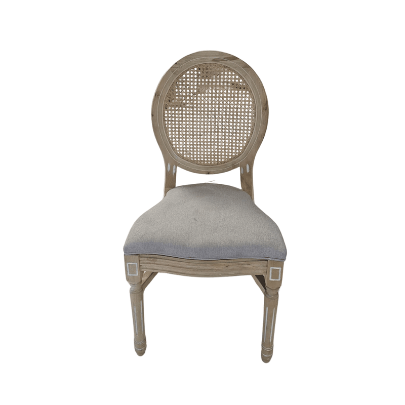 Louis Chair - Wood - Mesh Back Design