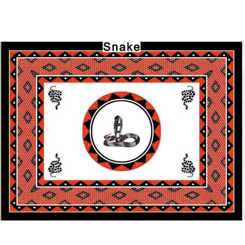 Fabric - Animal Khanga / Snake