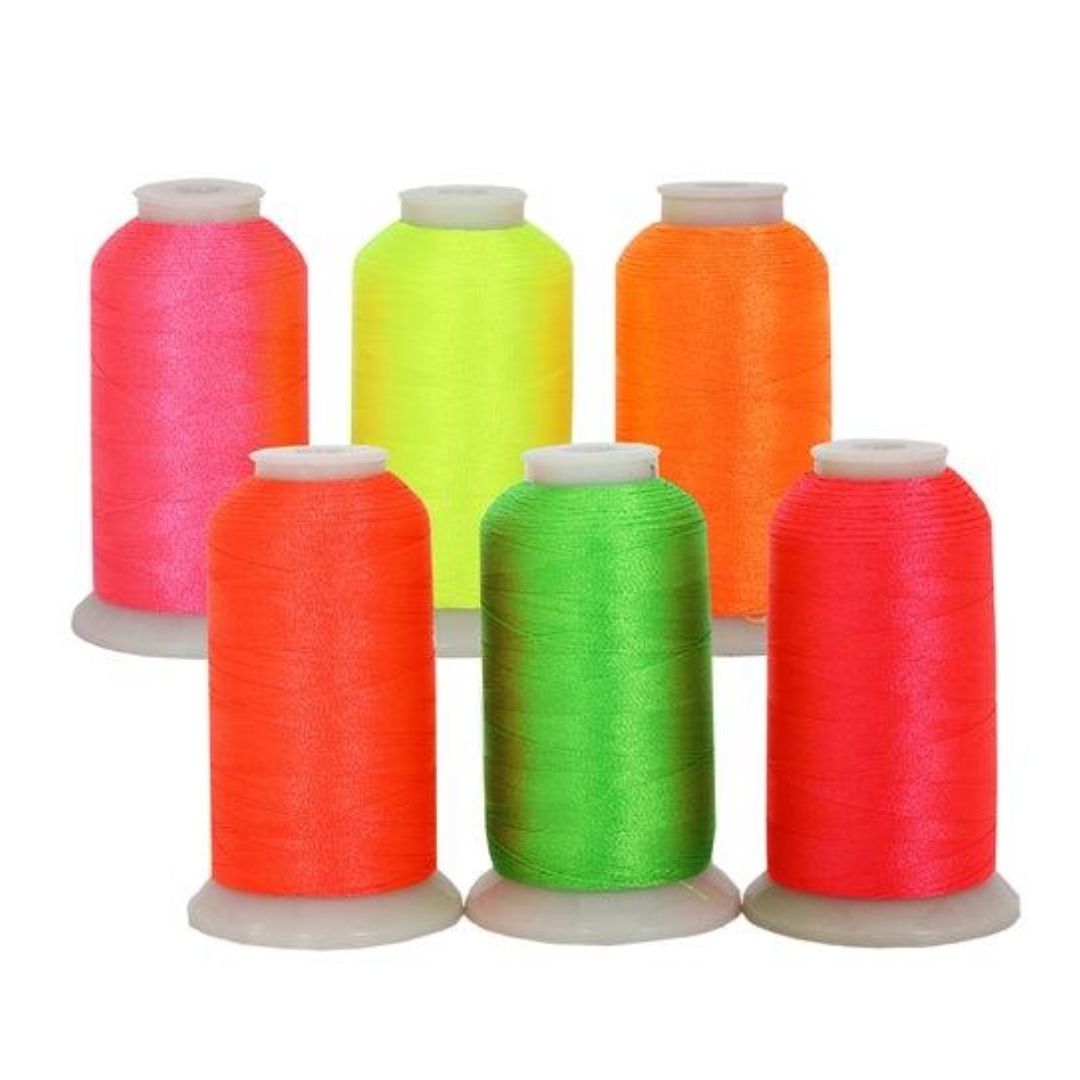 Embroidery Threads - Neon - 1000m – Ahmeds Textiles