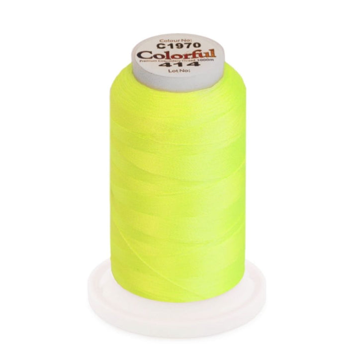 Embroidery Threads - Neon - 1000m