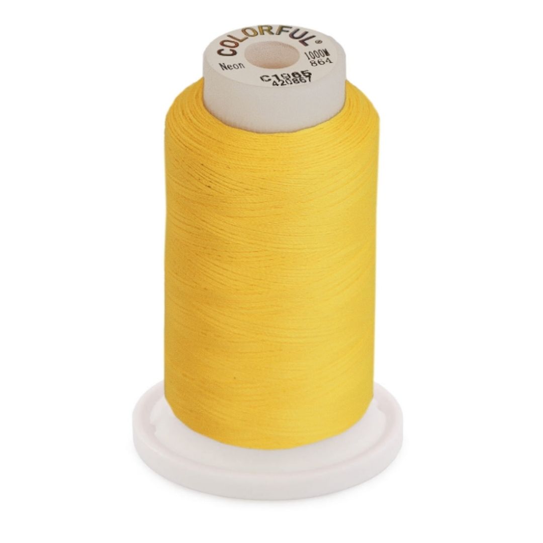 Embroidery Threads - Neon - 1000m