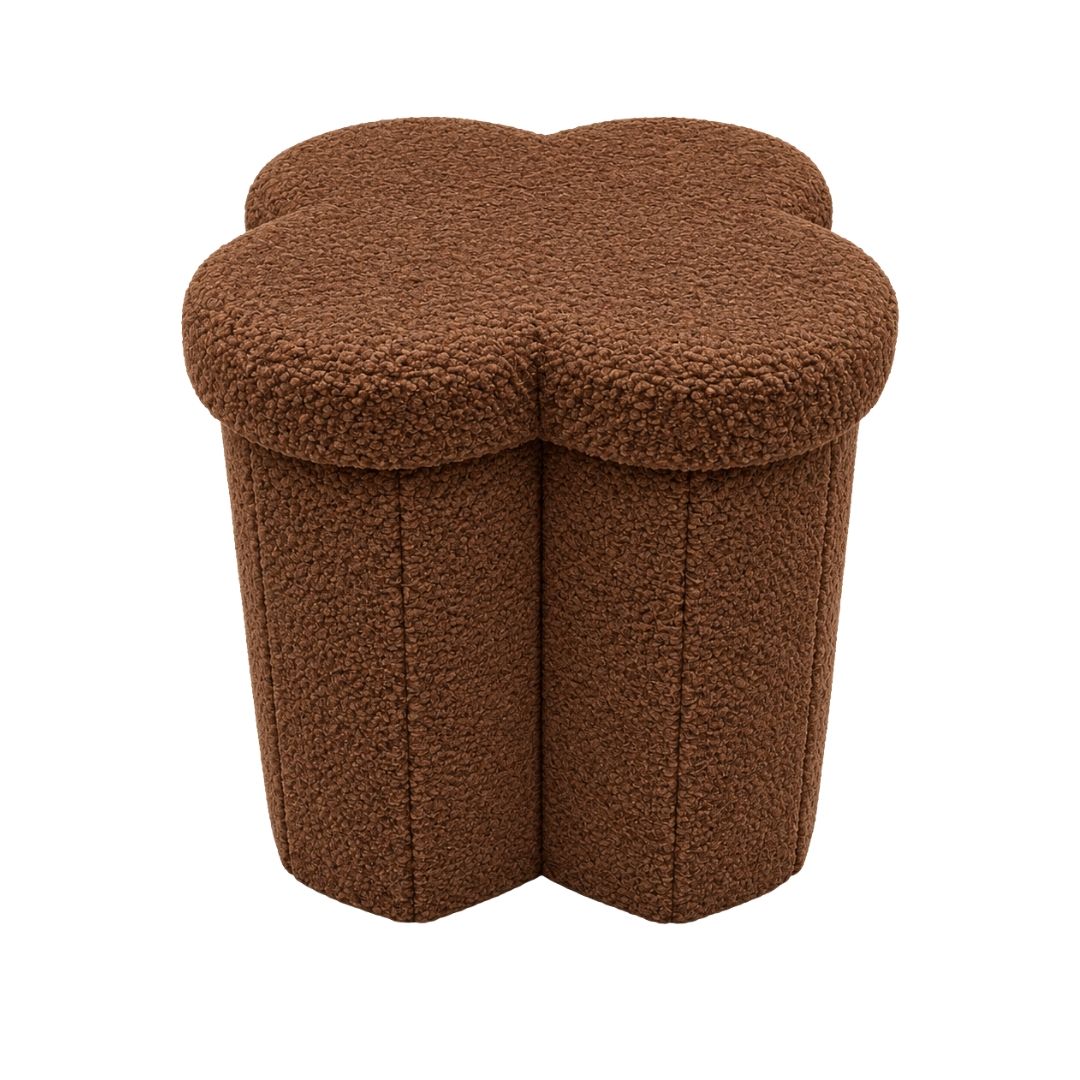 Storage Ottoman - Flower Shaped