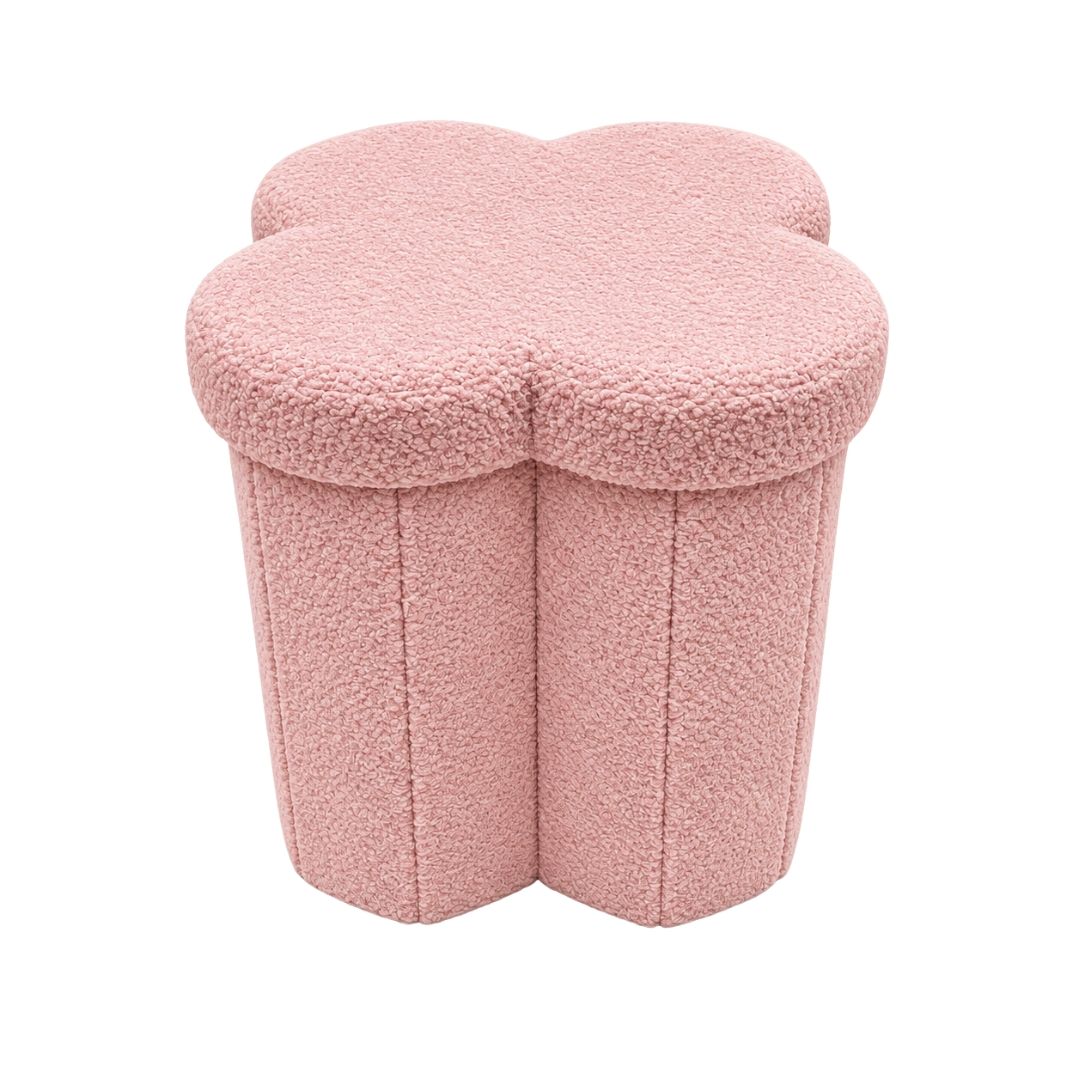 Storage Ottoman - Flower Shaped