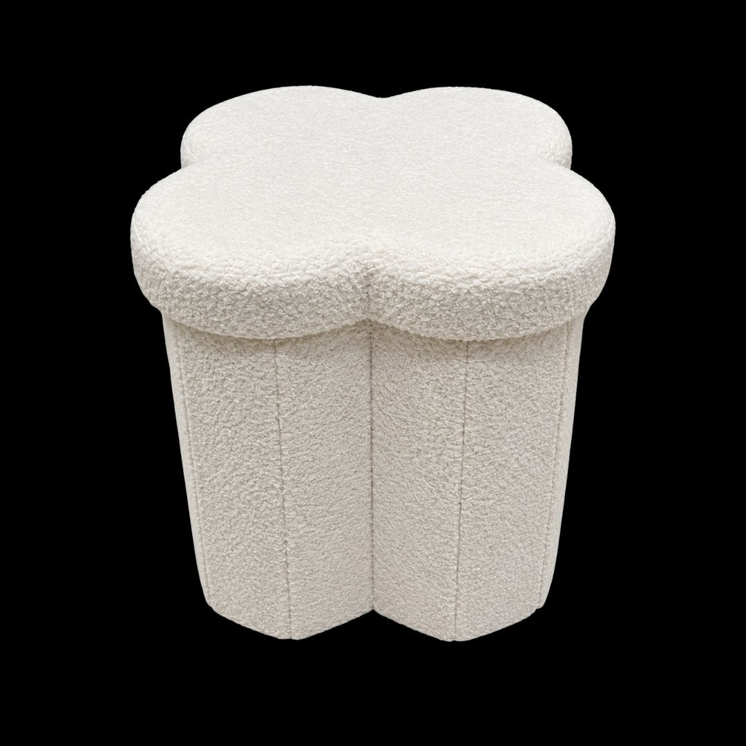 Storage Ottoman - Flower Shaped