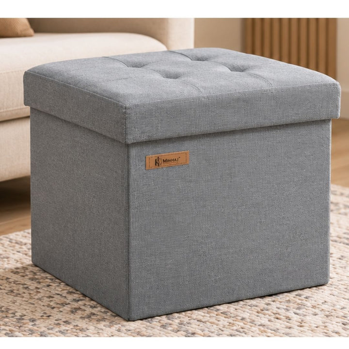 Storage Ottoman - Square - Foldable Storage
