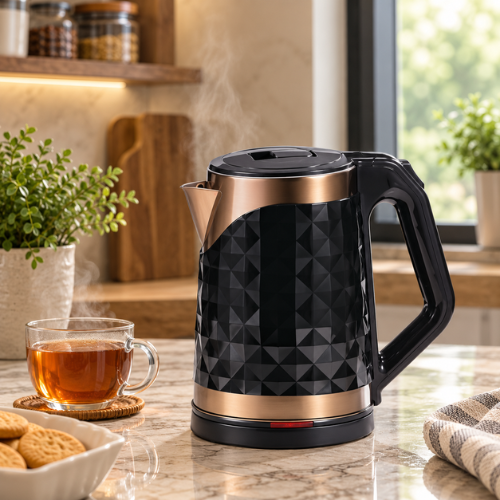 Electric Kettle  - 2.0 Litre - Diamond Prism