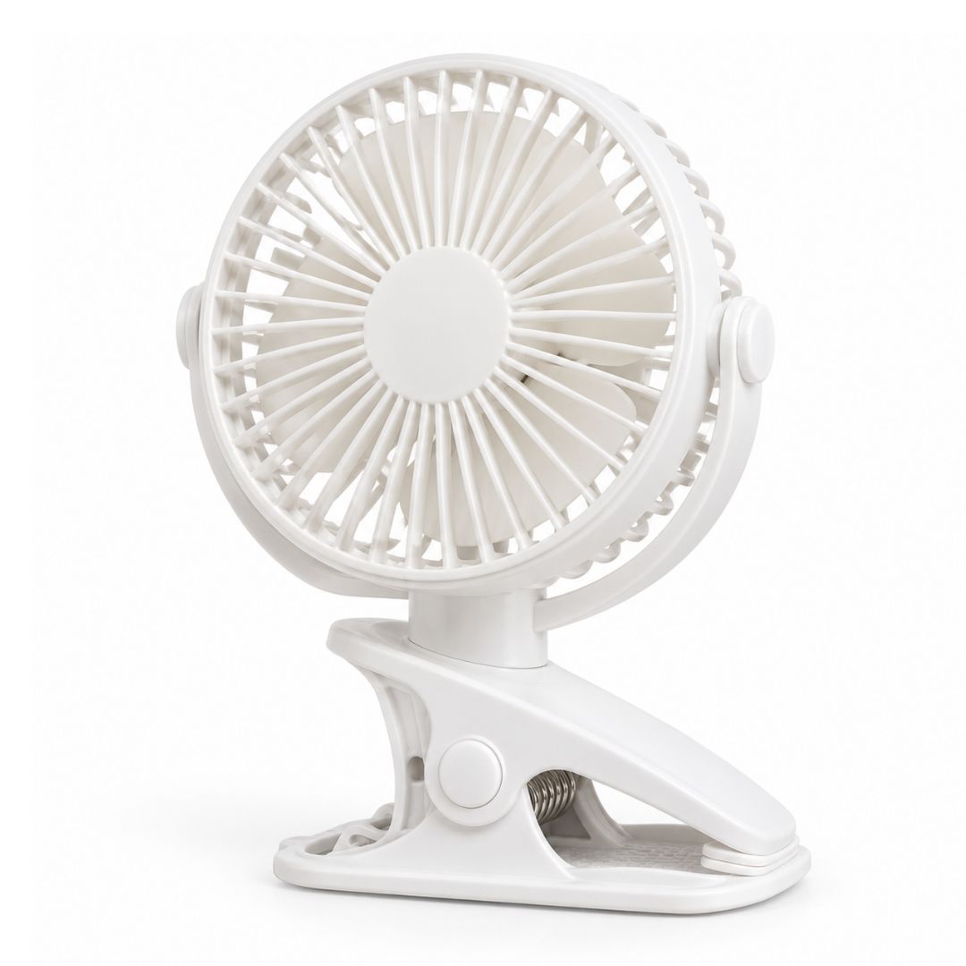Poratable Fan - Rechargeable ClipOn Fan - 7W