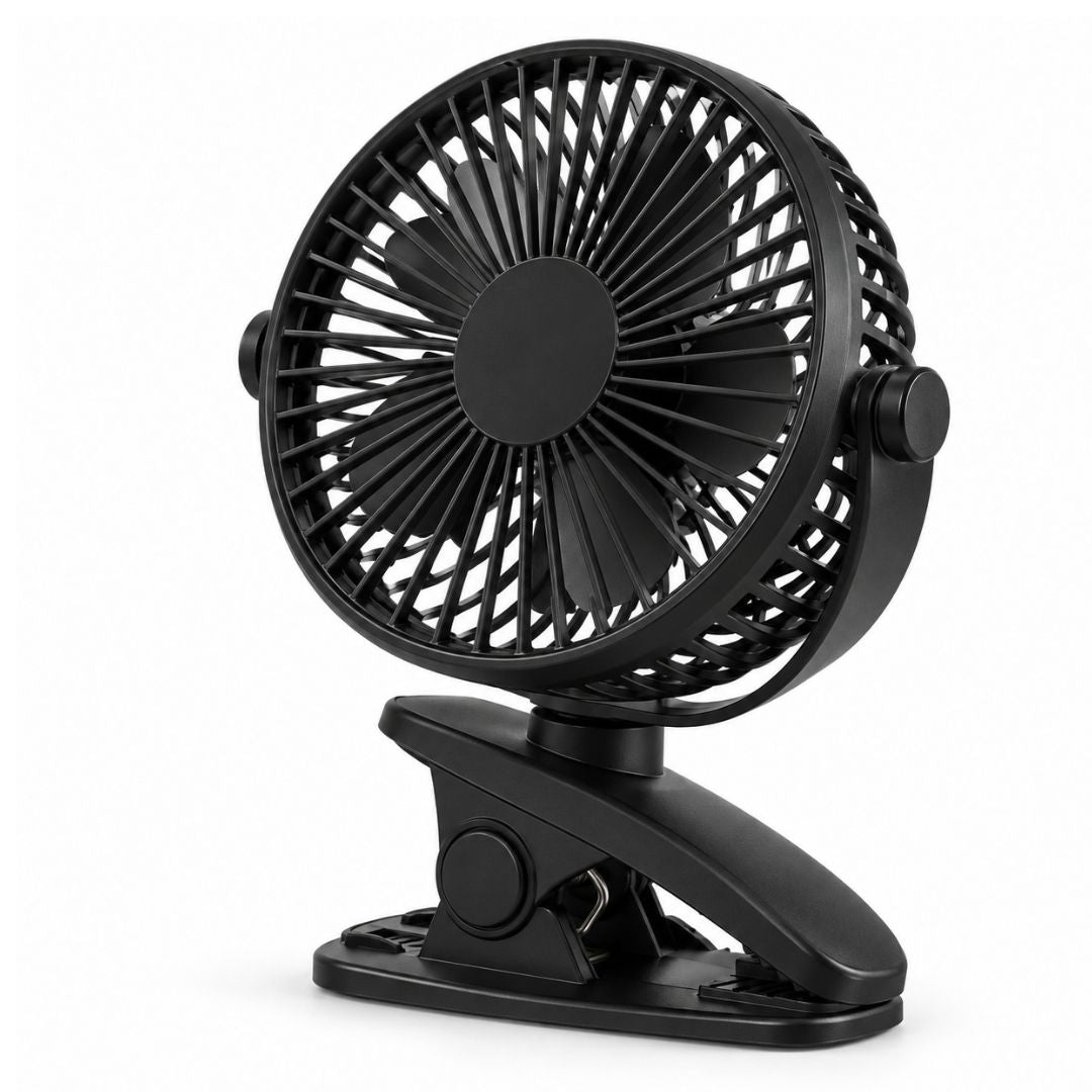 Poratable Fan - Rechargeable ClipOn Fan - 7W