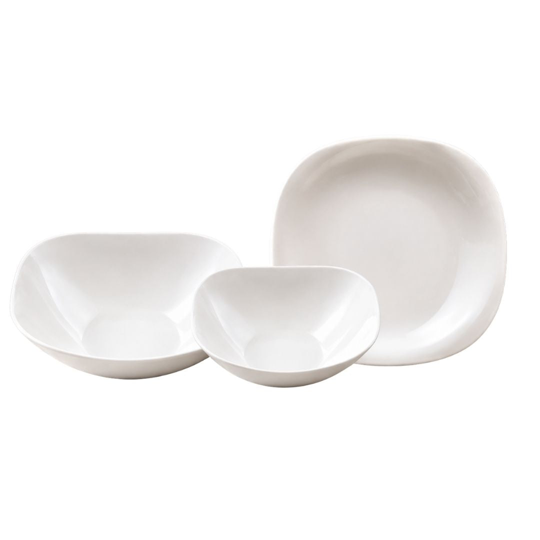 Dinnerware - Quadra Stoneware Bowls - White