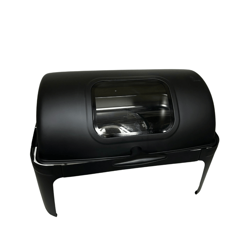 Chafing Dish - Roll Top With Window Black