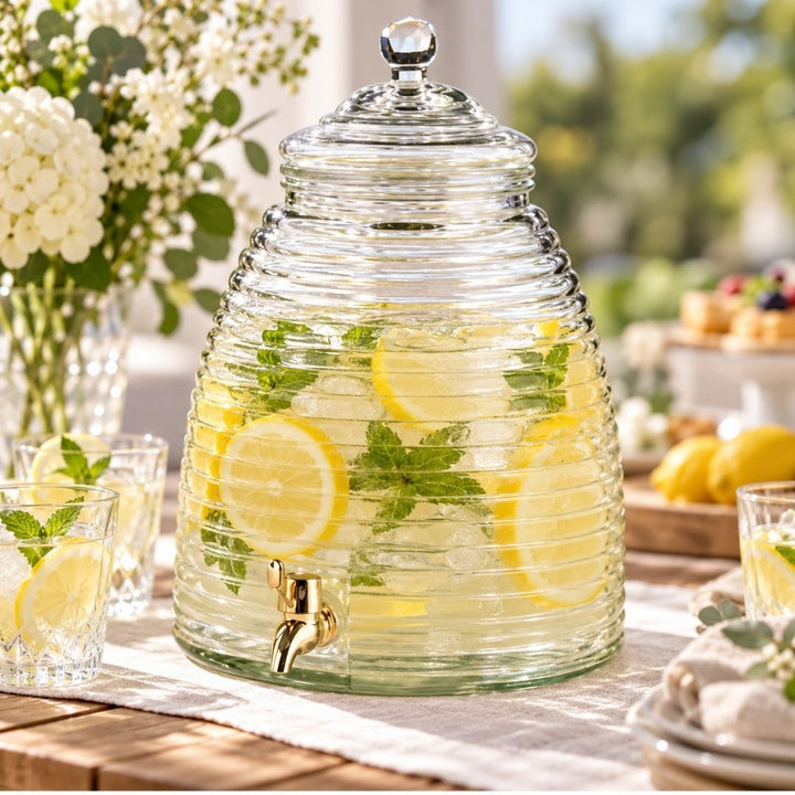 Beverage Dispenser - Glass with Tap
