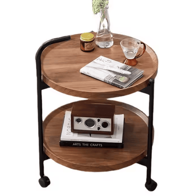 Elegant Wooden Server Trolley